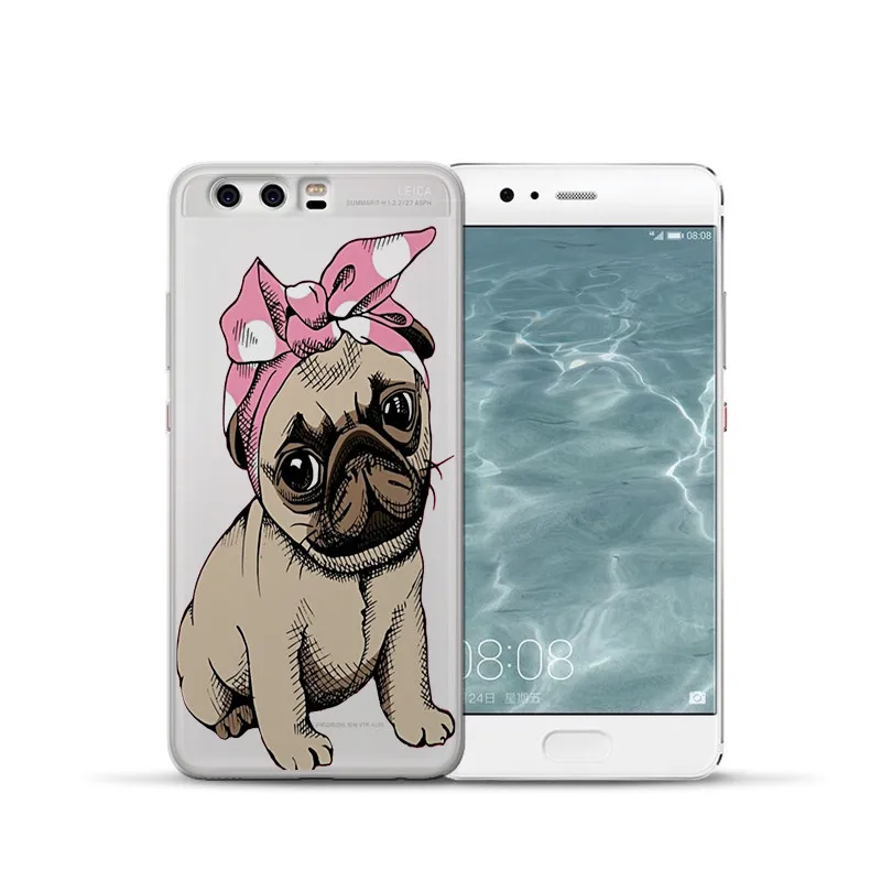 2191 Мультяшная кошка собака для Huawei Mate 9 10 20 P8 P9 P10 P20 P30 P Smart Lite Plus Pro чехол для телефона Etui funda animal capa - Цвет: 2191