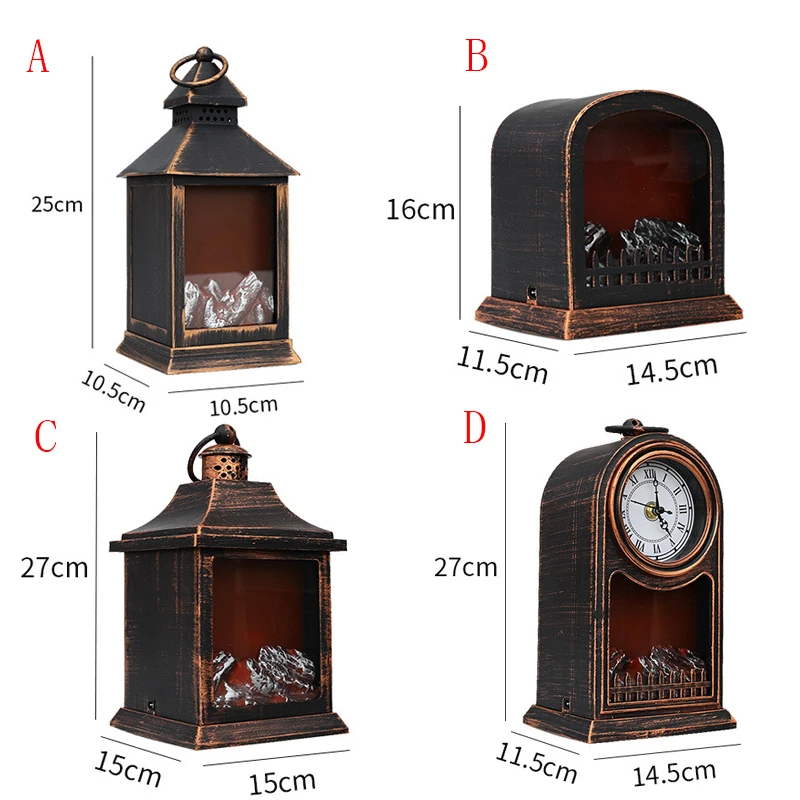 2021 Рождественское украшение настольная лампа с маслом светодиодный фонарь