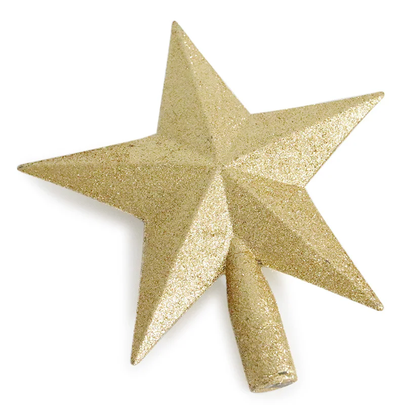 Горячая Рождественская Елка Топ звезды пентаграмма украшения аксессуары