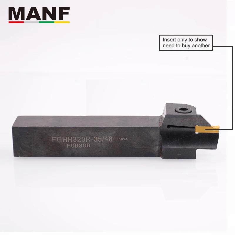 MANF держатель инструмента токарный станок FGHH425 25/30 с ЧПУ пазовальный внешний для