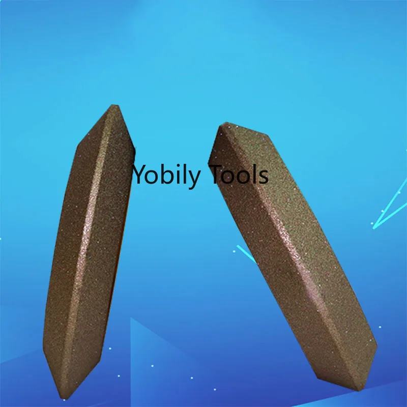 

Brazing ceramic tiles with double beveled edge chamfering wheel 60/90 degrees