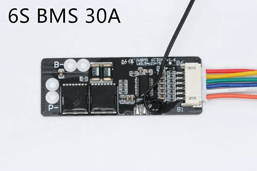 Плата BMS с NTC 6S 30A для защитной платы тройной литиевой батареи 3 7 в/плата 7S/BMS