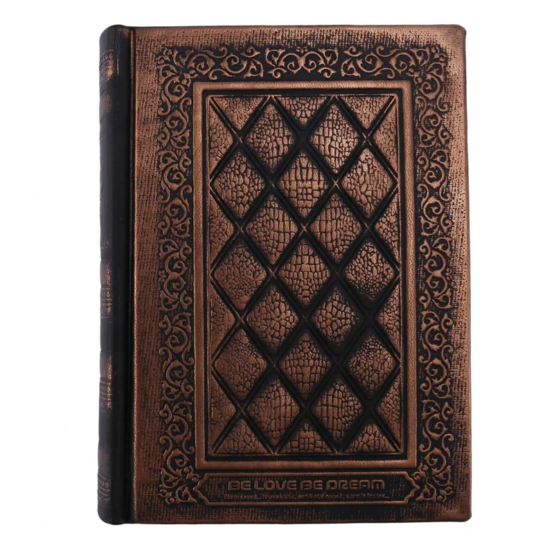 

Ретро заготовка внутренней страницы блокнот в твердом переплете кожаная книга A5 тисненый блокнот для планирования кисть Пномпень