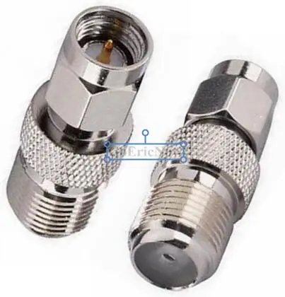 1 шт. радиочастотный коаксиальный адаптер типа F Женский/мужской разъем для