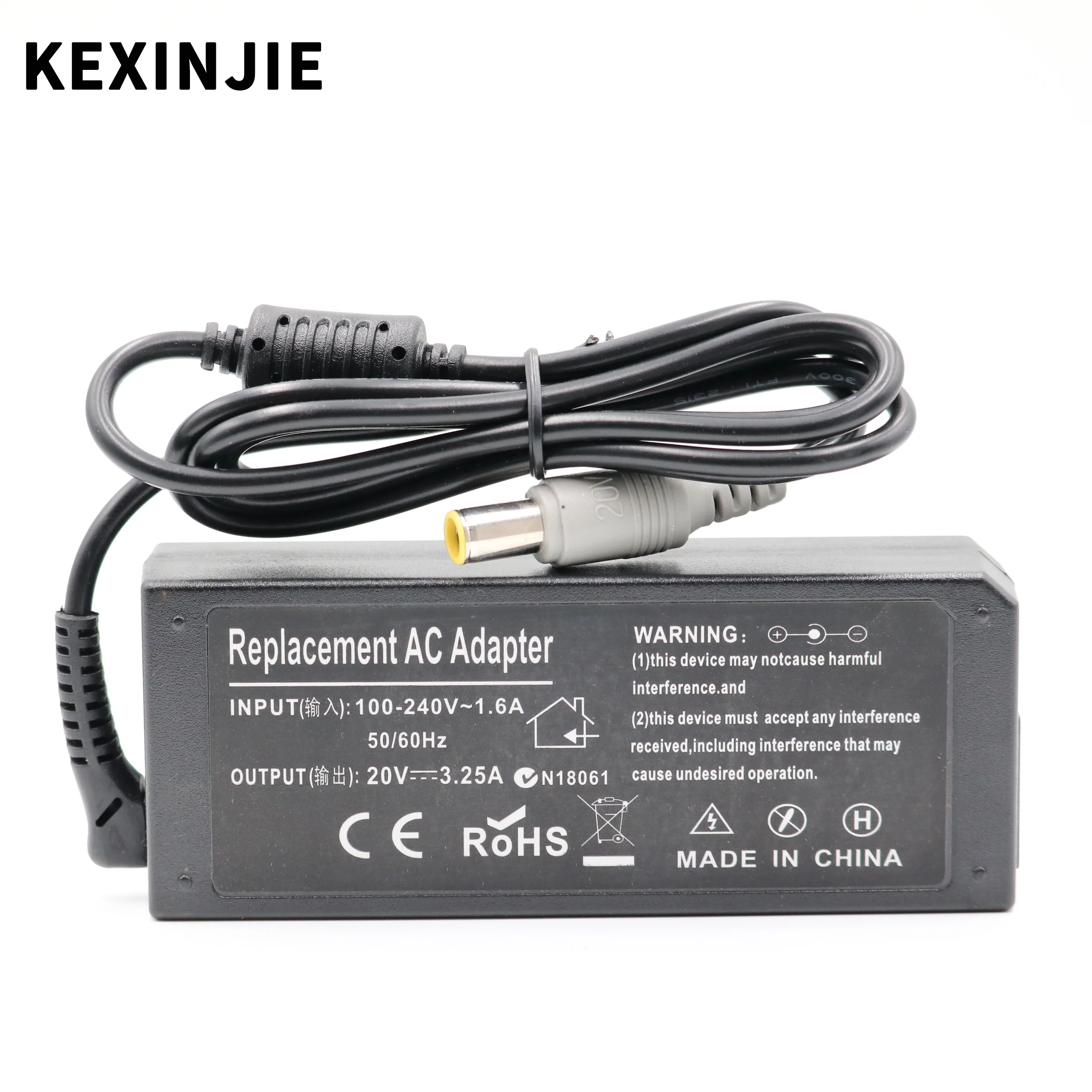 

65W 20V 3.25A 7.9*5.5mm AC Adapter Power Supply for IBM (Lenovo) X200 X300 R400 R500 T410 T410S T510 SL510 L410 L420 Charger