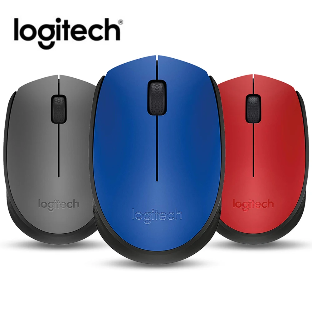 

Logitech M170 2.4GHz Wireless Mouse portable Mouse 1000 DPI 3 Button two-way wheel Mice with Nano Receiver for PC Computer