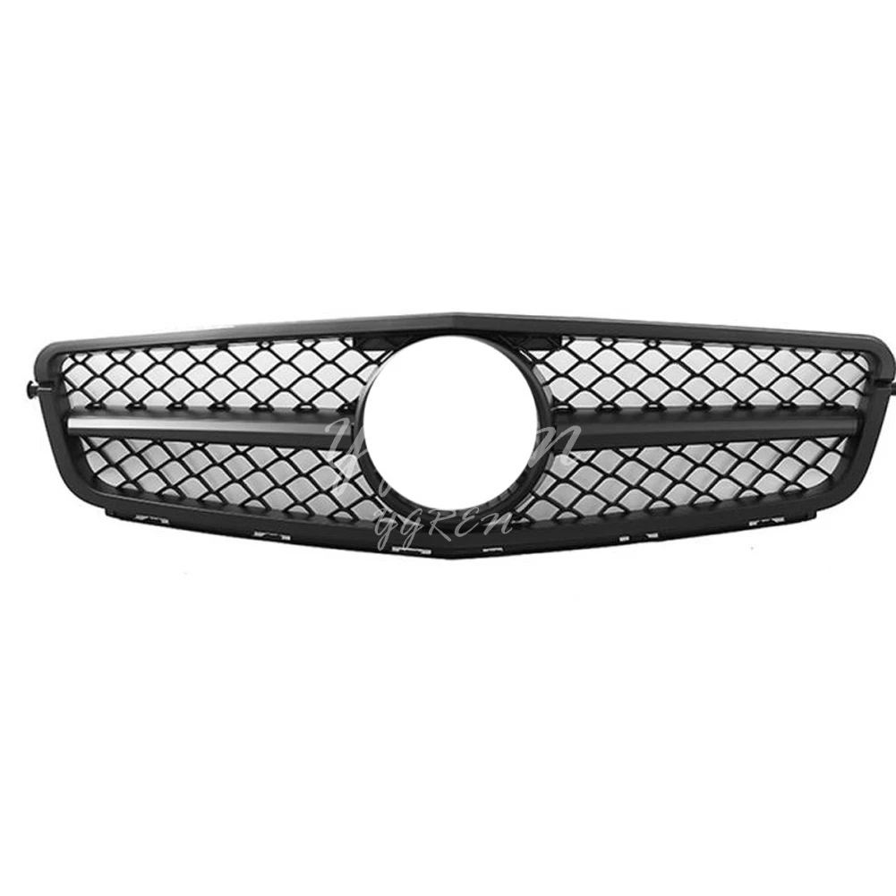 Подходит для Mercedes Benz C Class W204 2008 2009 2010 2011 2012 2013 2014 Передняя решетка AMG хром и