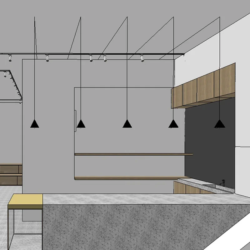 Скандинавский современный дизайн LED DIY подвесной светильник световые шнуры