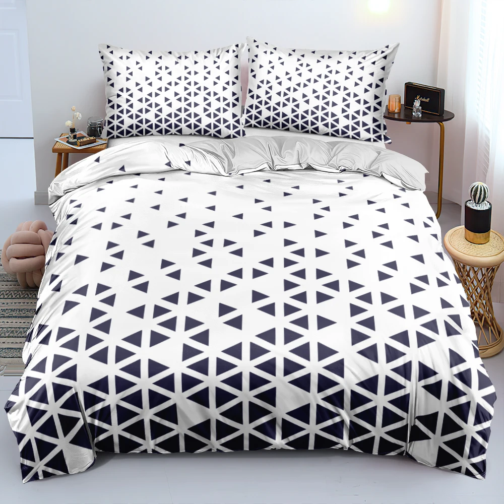 

Комплекты постельного белья с геометрическим дизайном, Королевский пододеяльник, Комплект постельного белья, Королевский одеяло/пододеял...