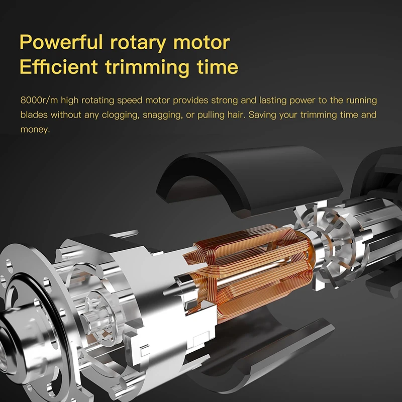 Машинка для стрижки волос ENCHEN Мужская перезаряжаемая от USB регулируемая длина |