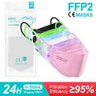 Маска FFP2 ffcarillas Coreanas KN95 FPP2, Корейская маска для лица, 4 слоя, FFP 2, для взрослых FFPP2, маска Роза FFP2mask
