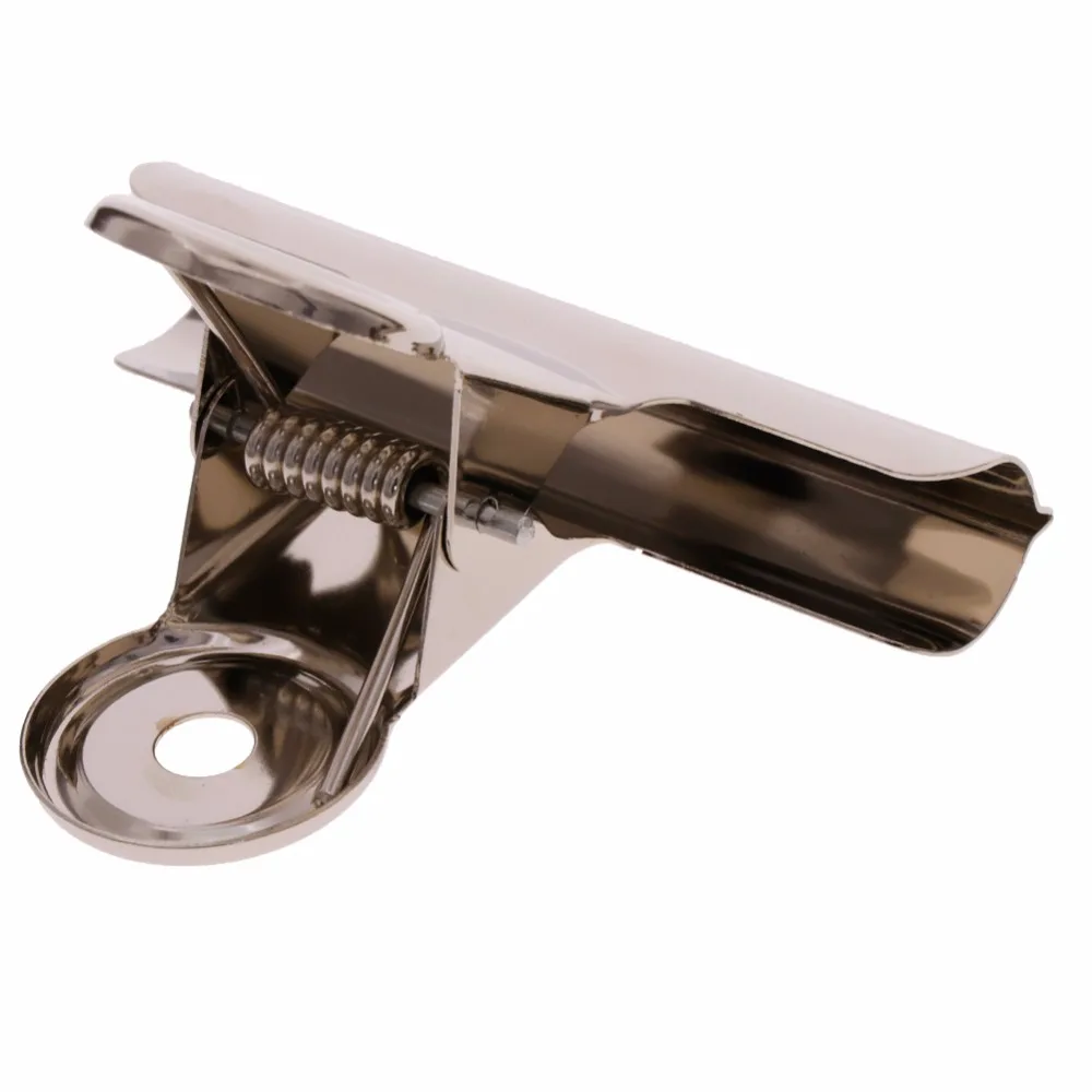 2 шт. сумка из нержавеющей стали зажим для домашней еды прищепки офисные файлы