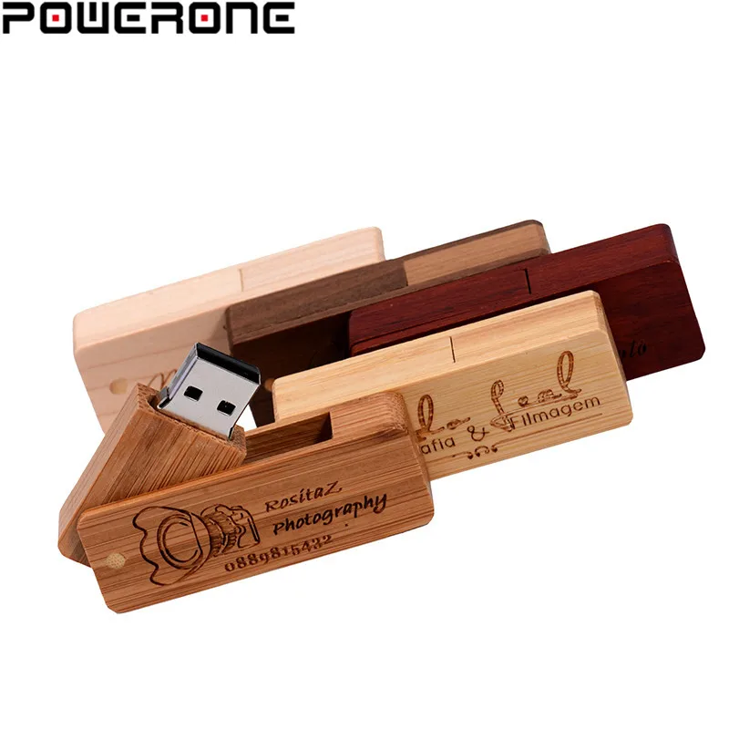 POWERONE USB 2 0 деревянный квадратный армейский нож Флешка 64 ГБ 32 16 4 Usb флэш накопитель