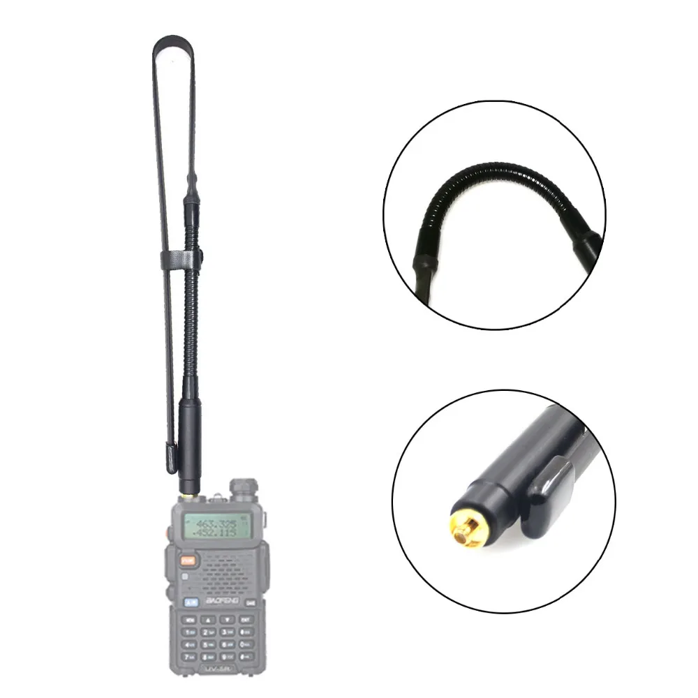 144/430mhz Foldable High Gain Cs Tactical Antenna Sma-Female Connector For Walkie Talkie Baofeng Uv-82 Uv-5r Uv5r UV82 Tyt