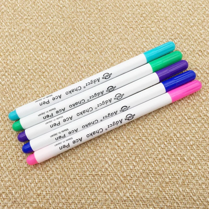 2 шт красочные стираемые маркер ручка ткань Краска Маркер Портной Мел швейный