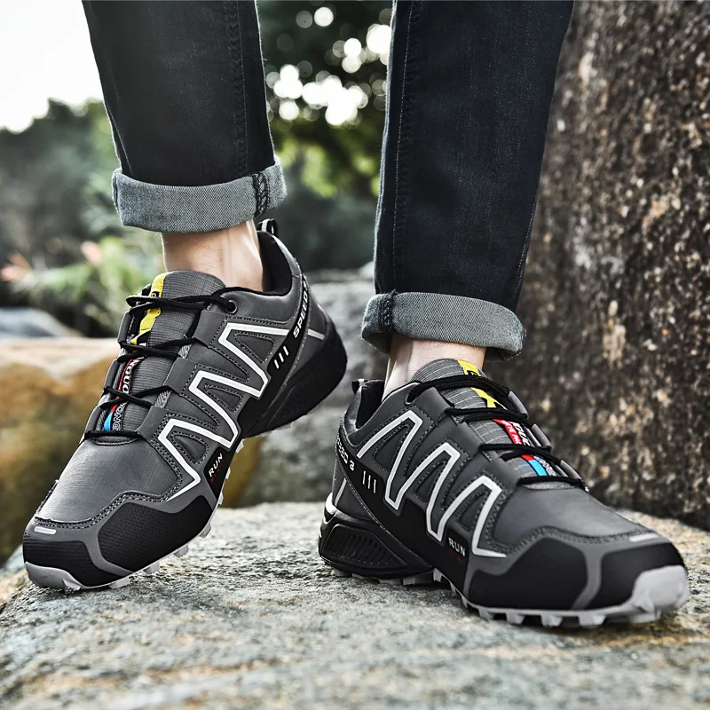 

2020 Winter Men Shoes Hiking Shoes Trekking Mountain Boots Snow Boots Waterproof Camping Hiking Casual Sneakers 39-47 11.5