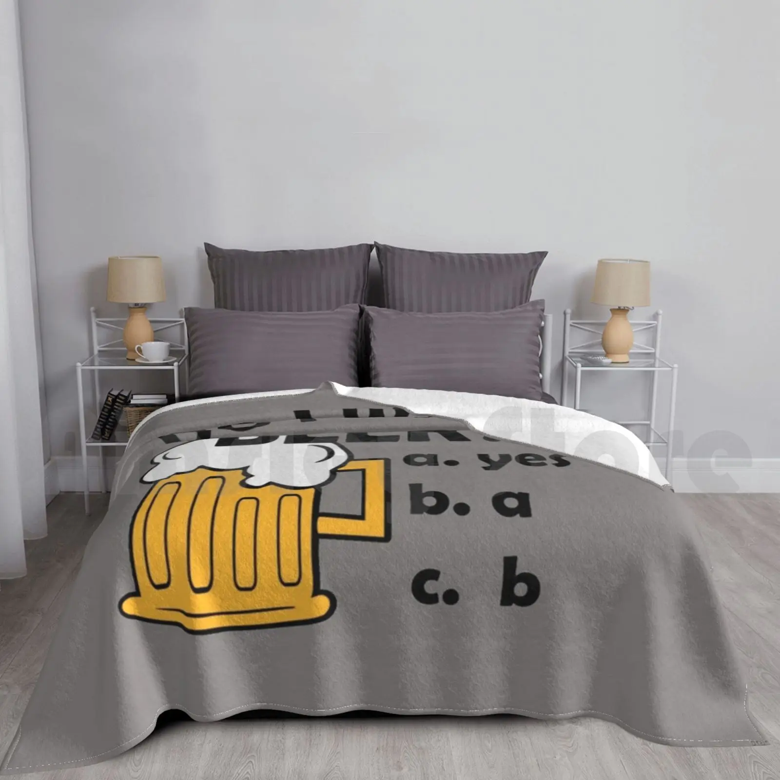 

Do I Want Beer Funny Beer Drinker Blanket For Sofa Bed Travel Beer Beer Bottle Beer Can Beer Drinker Beer Fan