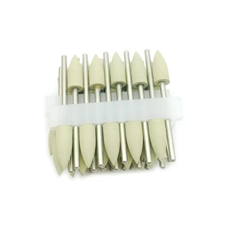 50 шт. желтая силиконовая резина для полировки полировщик измельчители и сверлами