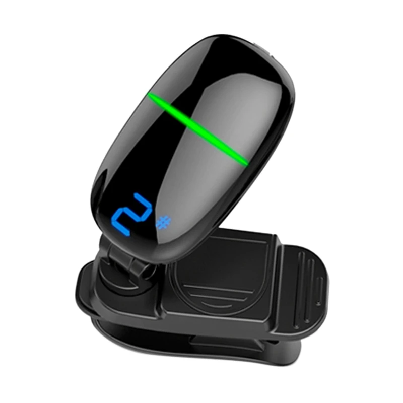 

Fzone FT-16 Clip-on Chromatic Tuner for Guitar Bass Violin and Ukulele Tuner 3D Design Guitar Accessories