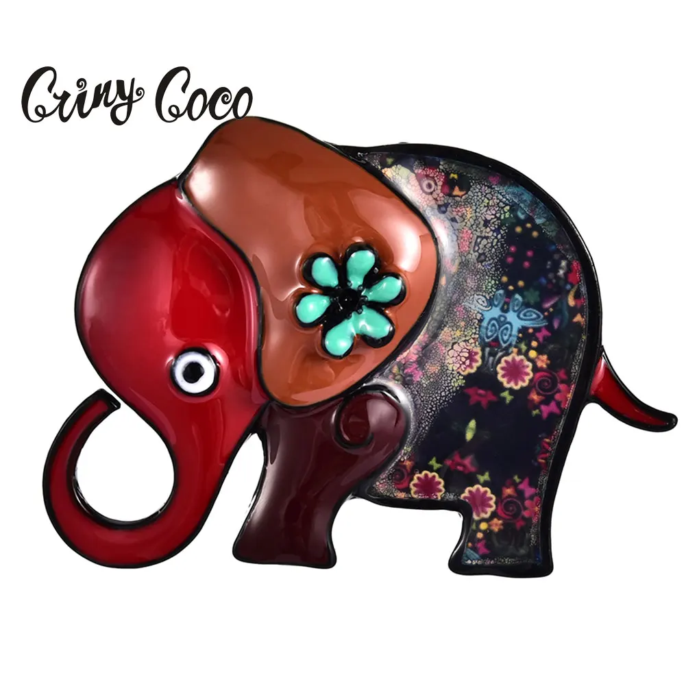 Брошь в виде слона для мужчин и женщин большая модная брошь животного аксессуар