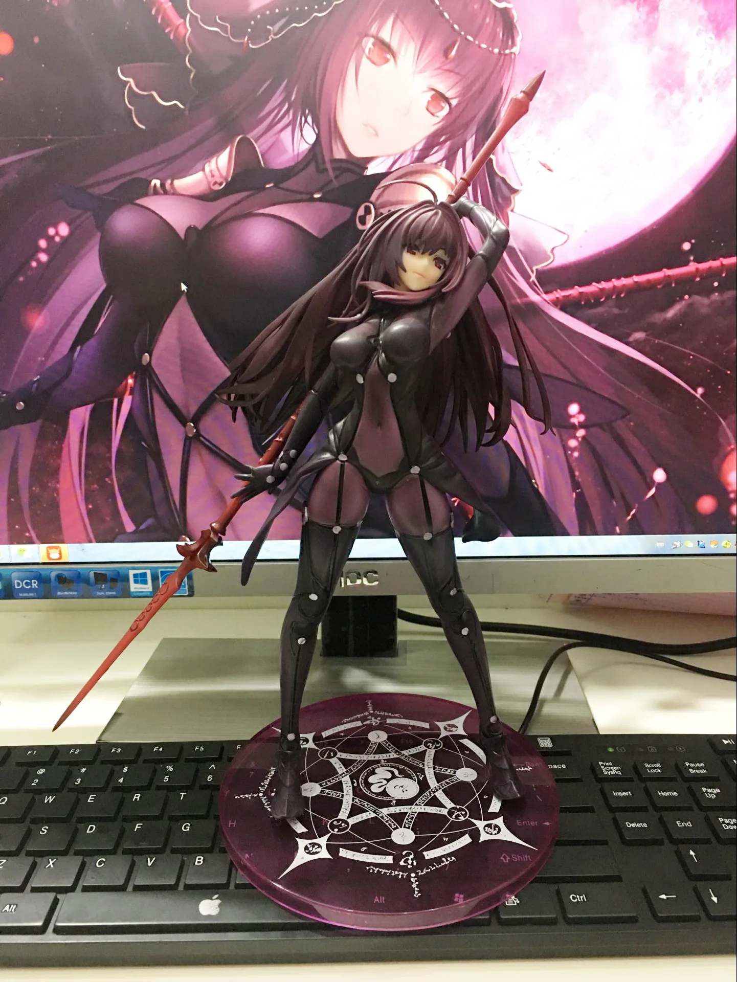 Fate/Grand Order FGO Lancer Scathach с длинными лямками сексуальные девушки ПВХ экшн фигурки