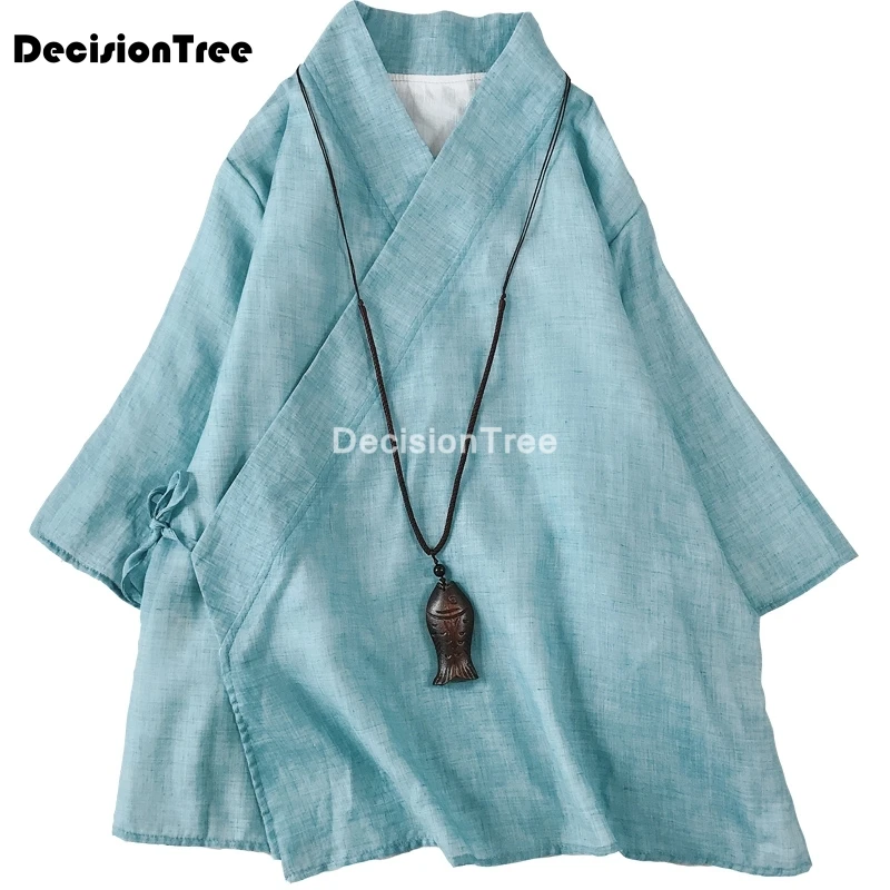 2021 Топы hanfu Топ для женщин Костюм Танг китайский Блузка традиционные