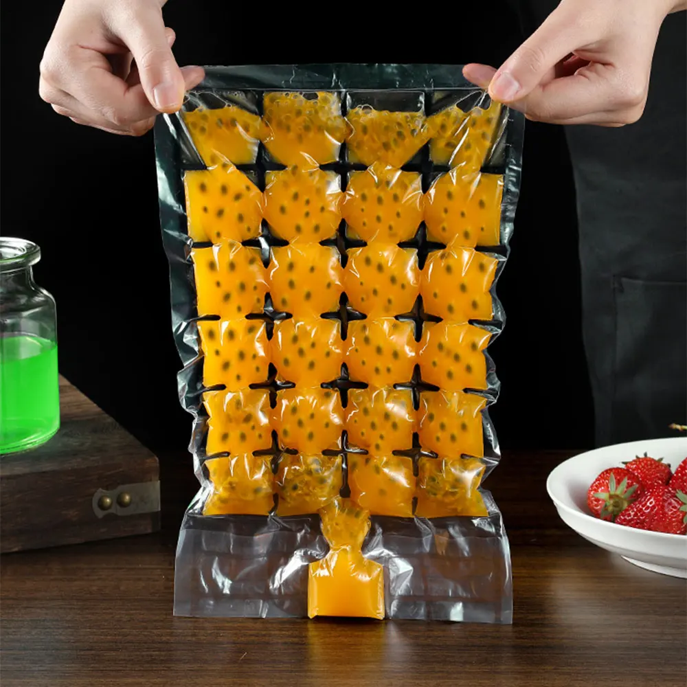 10 шт. прозрачные одноразовые пакеты для изготовления кубиков льда|Мороженицы| |