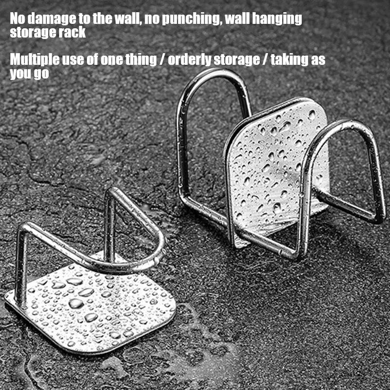 

Kitchen Sponges Holder Self Adhesive Sink Sponges 304 Stainless Steel Holder