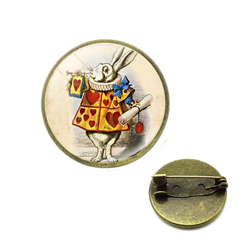 Белые Броши кролик Алиса в стране чудес брошь белого кролика украшения из пуха