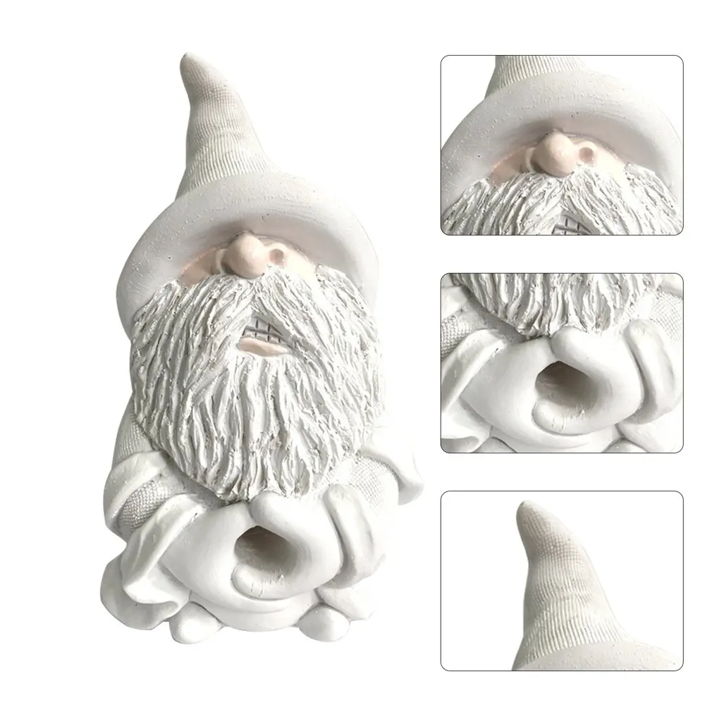 Cute Resin Dwarfs Statue Garden Accessories Funny Gnome Sculpture For Home Room Ornament | Дом и сад