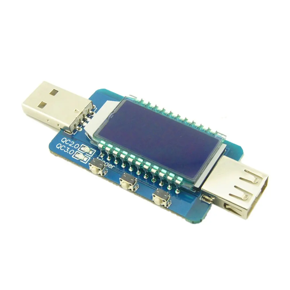 Professional 4V-28V LCD Display QC2.0 QC3.0 USB Electronic Scam Detector Tools Supplies | Инструменты