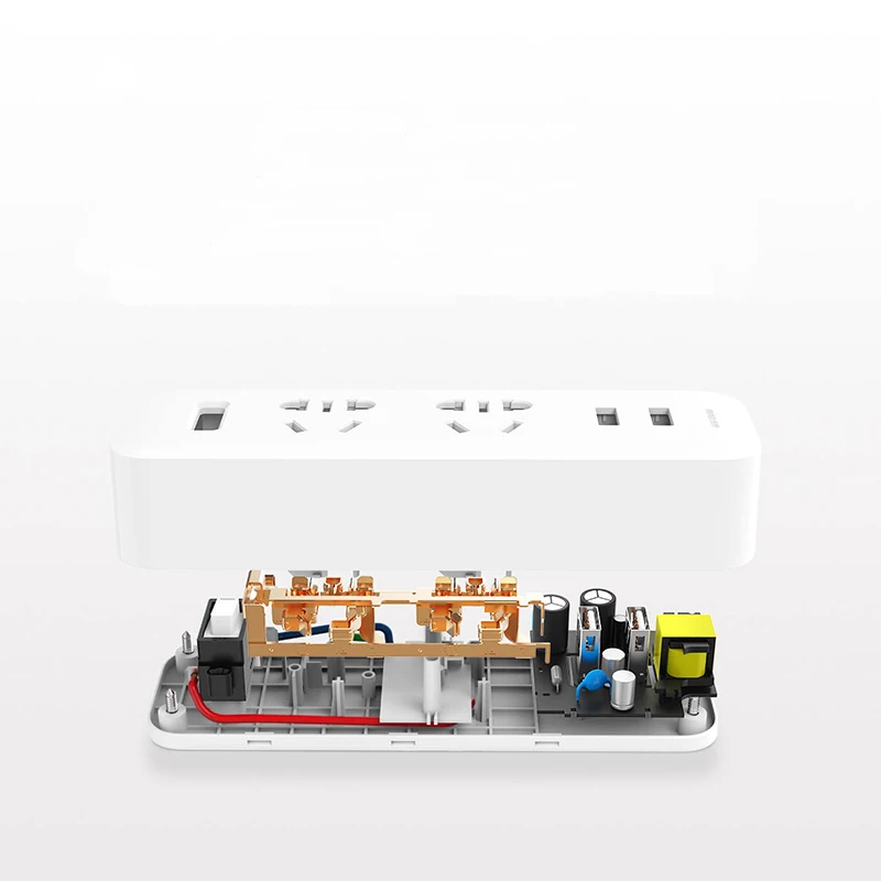 Оригинальный адаптер питания Xiaomi Mijia портативный переходник для дома и офиса 5 В 2