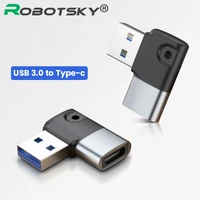 usb 3 0 to type c adapter buckle type 90 degree elbow usb3 0 type c adapter suitable for tablet computers hard drives usb mice