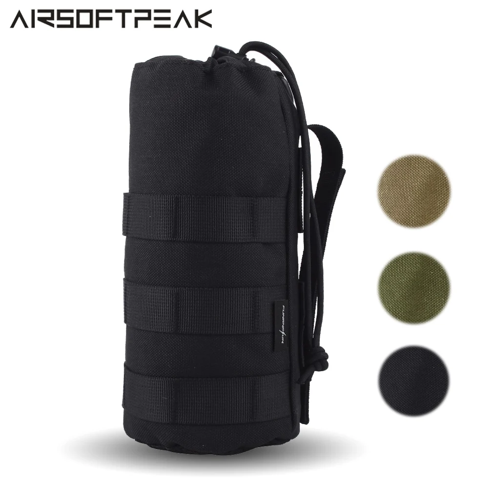 0.5L тактический Молл сумка для бутылки воды 1000D нейлон модернизированная Дорожная