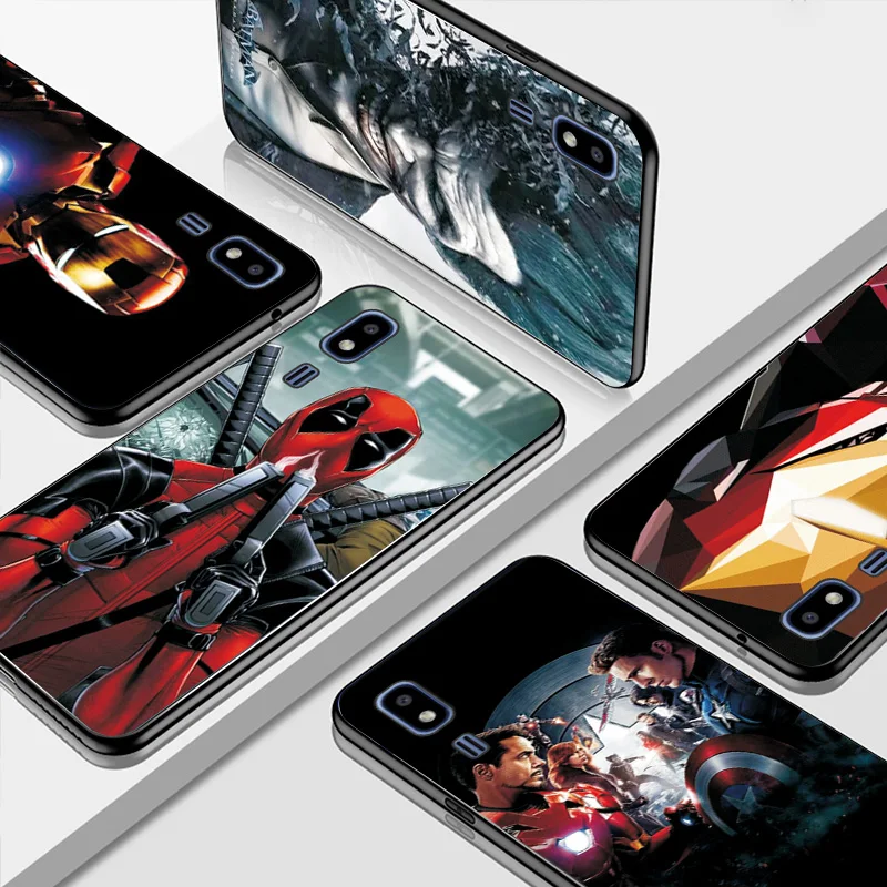 Чехол для samsung Galaxy A10 A20 A30 A40 A50 A60 A70 M20 чехол Супермен черный термополиуретановый чехол для samsung A50S A30S A20E A2 четырехъядерный телефон чехол s