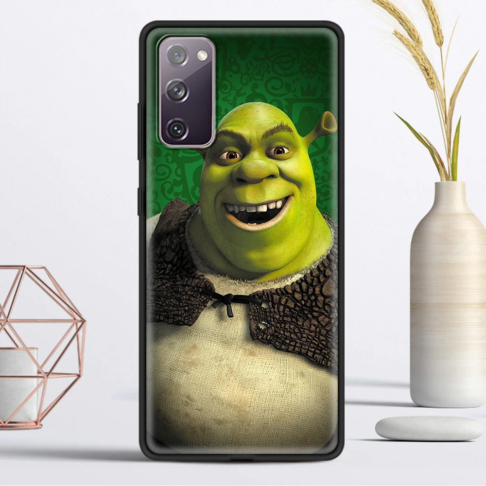 

Cartoon Moive Shrek Coon phone Accessories Soft Cover for Samsung Galaxy S21 S20 Ultra S20 FE S10 Lite S10E S9 Plus Luxury Case