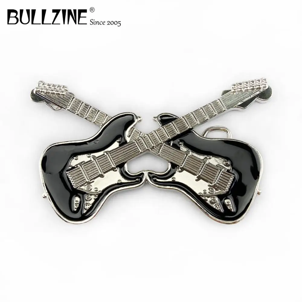Bullzine цинковый сплав Пряжка гитарного ремня музыку с ремешком и пряжкой FP-01884