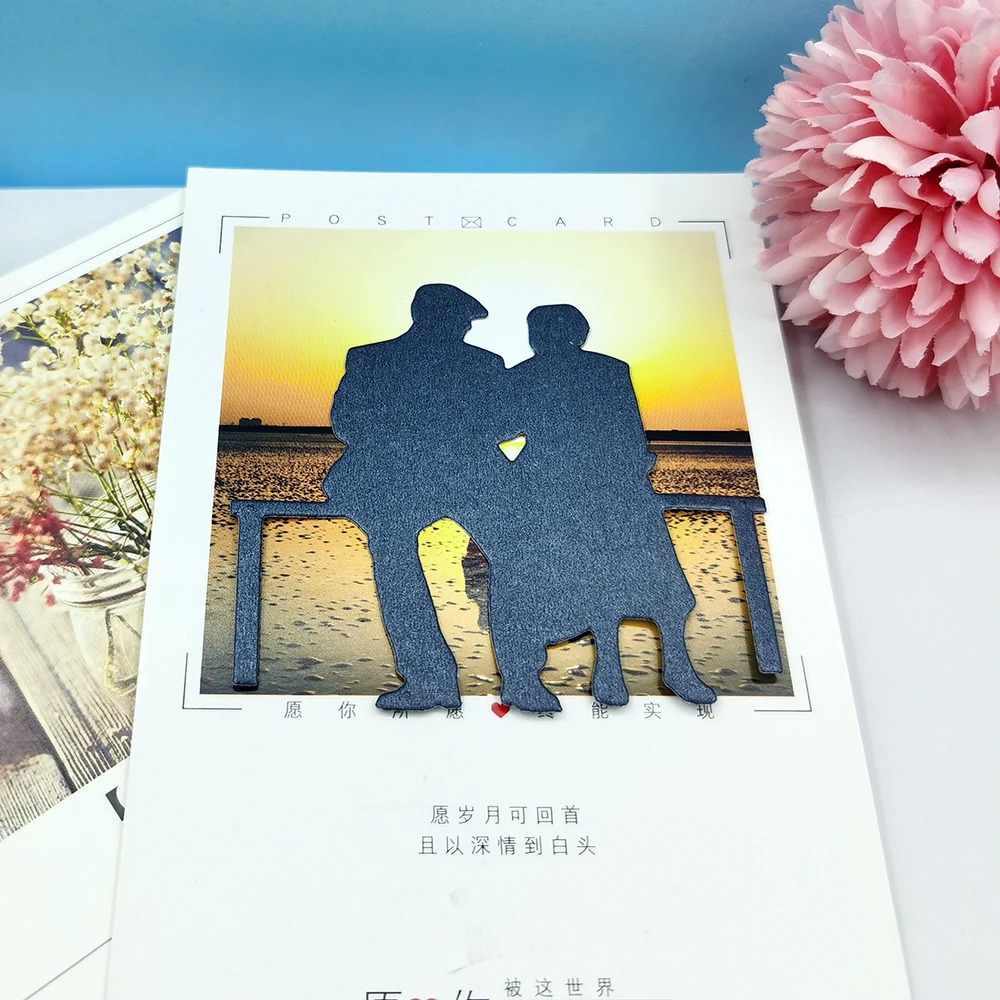 

This Is Love Metal Cutting Dies Scrapbooking Embossing Folders For Card Making Craft DIY Clear Stamps and Slimline Die Cut Mold