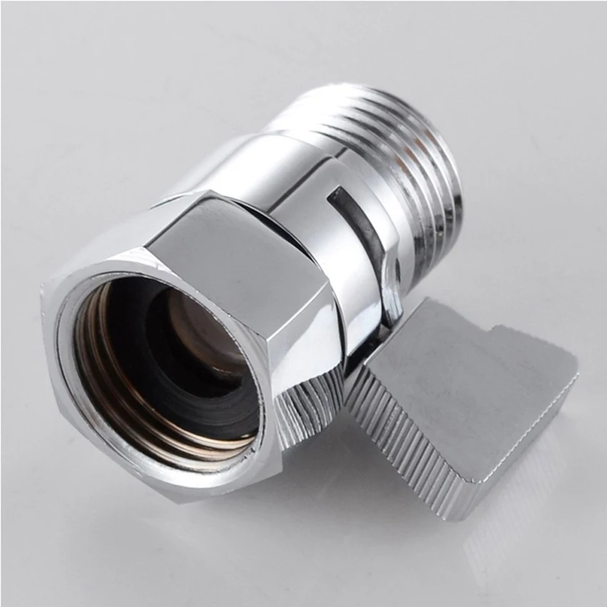 

G1/2 Plastic Shower Water Stop Valve Shower Head Flow Control and Shut Off Valve for Shower Head, Hand Shower, or Bidet Sprayer