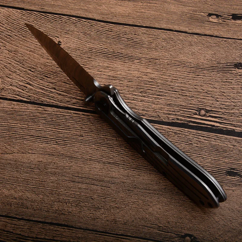 

New Arrival Folding knife Camping Knife 8Cr13MOV Blade steel handle Handle Pocket EDC Outdoor Survival Tactical Hunting Knives