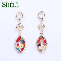 shell bay 2020 fashion earrings jewelry drop earrings for womenpunk dangle earrings gift statement wholesale spring earring boho