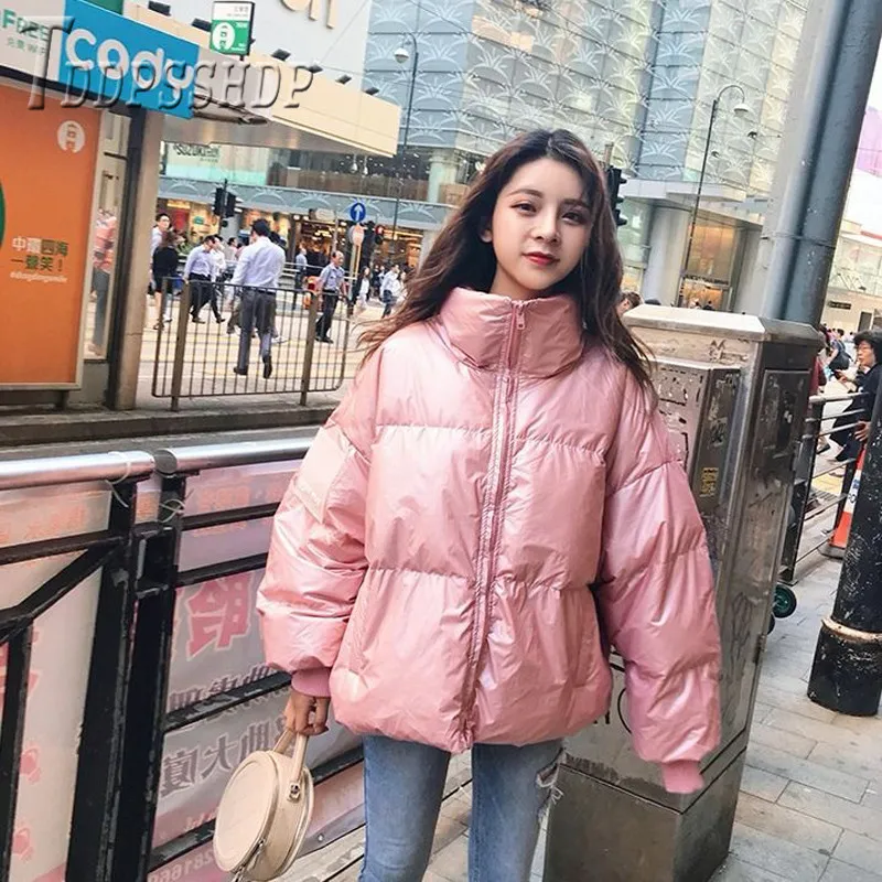 

2019 Ins Popular Winter Coats Women Parkas Female Windproof Parka Outerwear Overcoats
