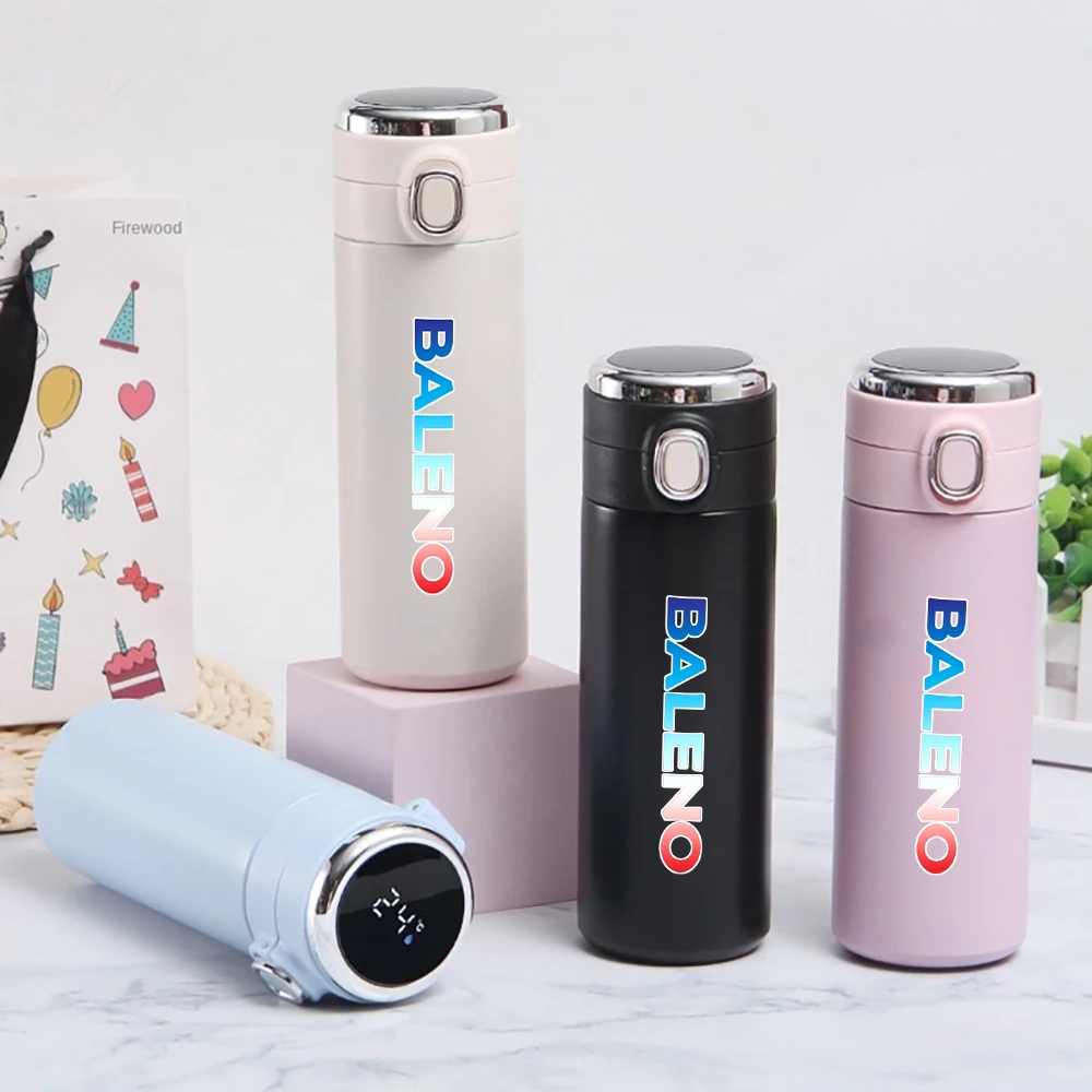 

420ml Smart Thermos Temperature Display Vacuum Flasks Coffee Mug Tea Milk Mug Thermo Bottle For suzuki Baleno