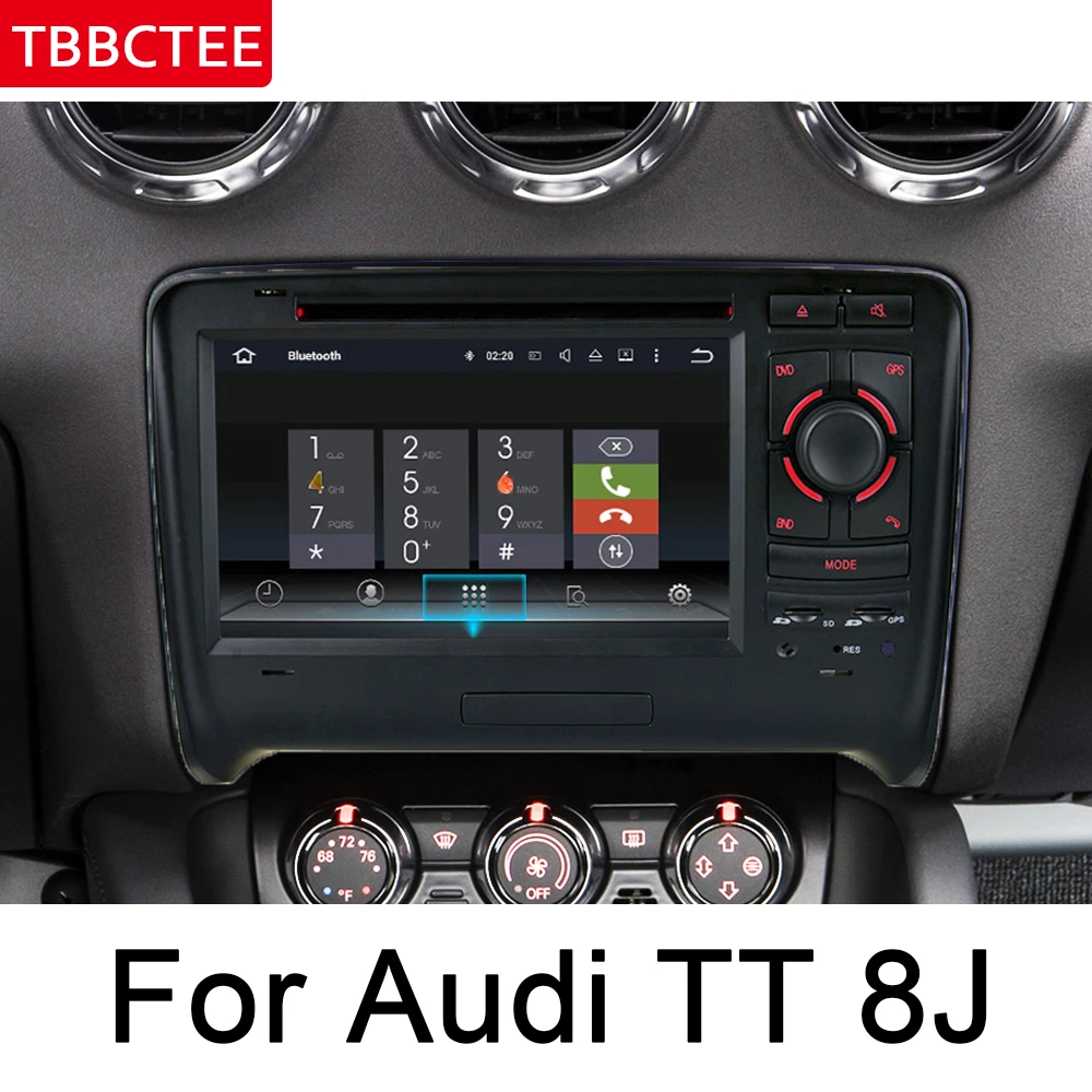 Для Audi TT 8J 2006 ~ 2014 MMI IPS Android автомобильный DVD GPS навигация мультимедийный плеер
