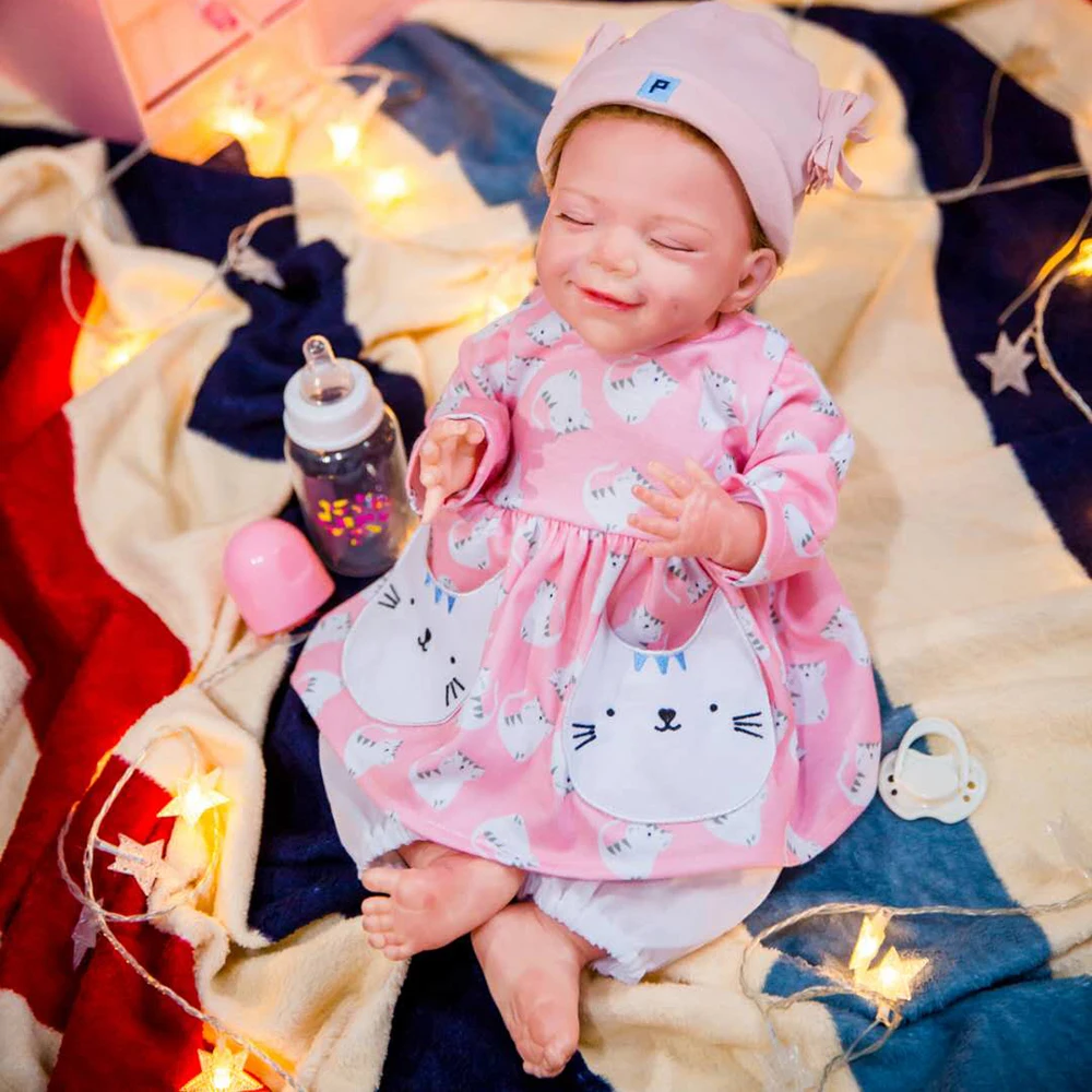 

Детская Реалистичная виниловая кукла-Реборн, 12-22 дюйма