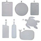 Поднос из смолы для пляжа, черепахи, Кита, круглая прямоугольная сервировочная подставка, форма для свечи, форма для мыла, украшения для торта