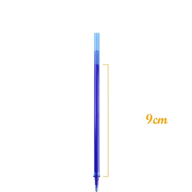 Сменная гелевая ручка со стираемыми рисунками 0 38 мм черная/синяя 20 шт./лот|eraser