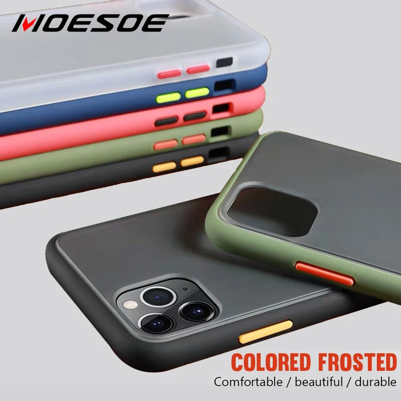 Slim Skin Touch Clear Hard Cover Case For Samsung Galaxy Note 10 Plus S10 Shockproof Bumper Phone |