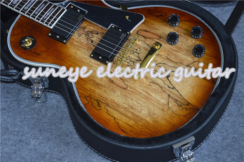Горячая продажа Suneye пользовательские электрогитары блок жемчужный