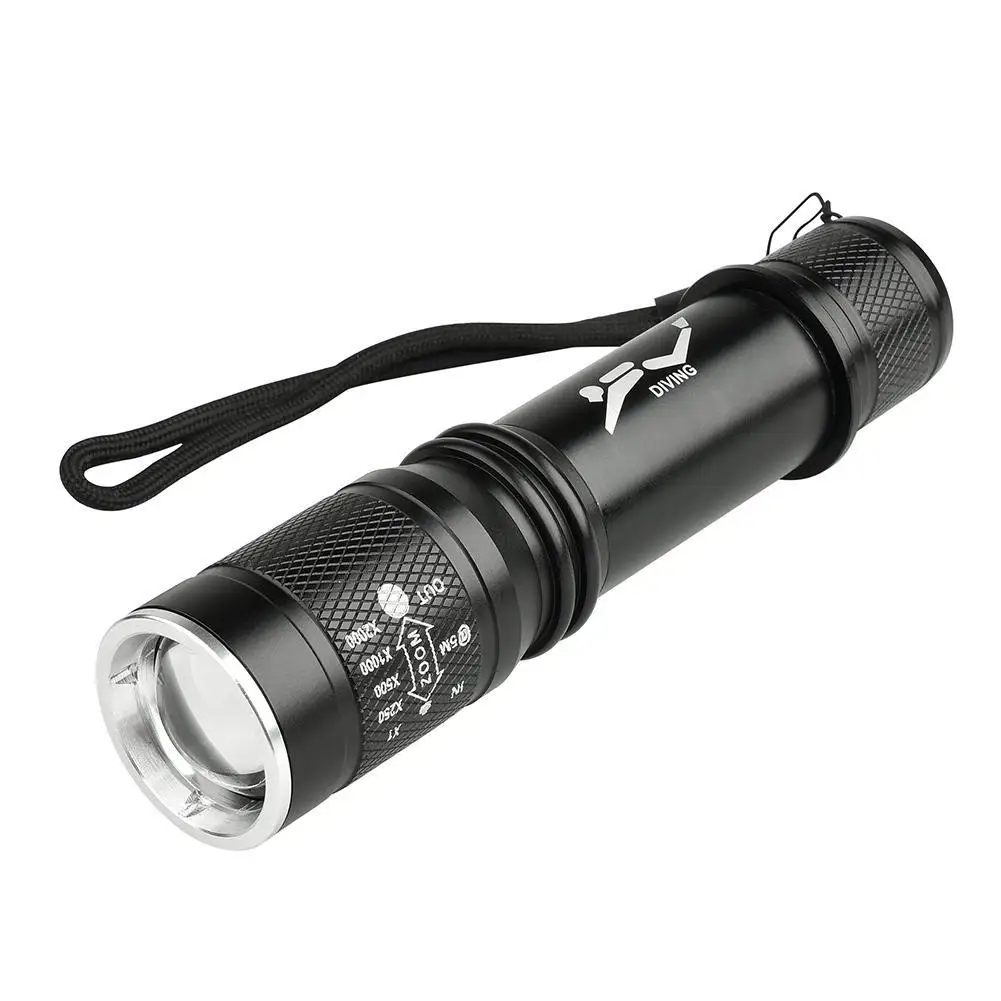 

Zoomable 3000 Lumen 3 Modes - LED Torch Lamp Light
